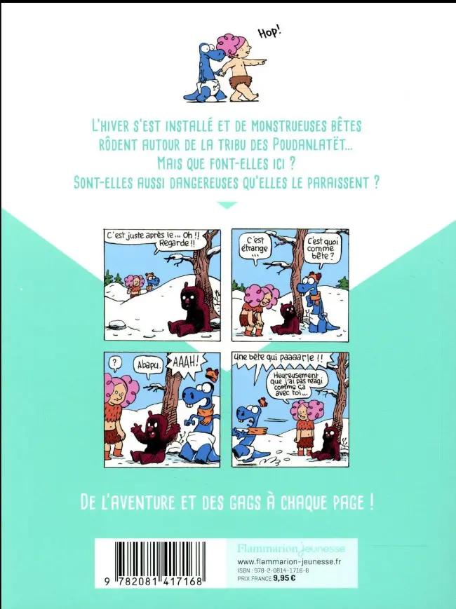 Verso de l'album Griott & Mungo Tome 3 Un monstre !