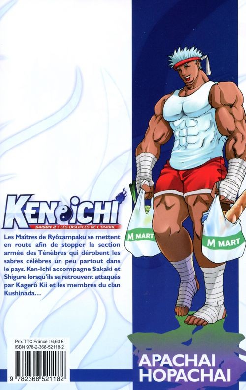 Verso de l'album Ken-Ichi 10