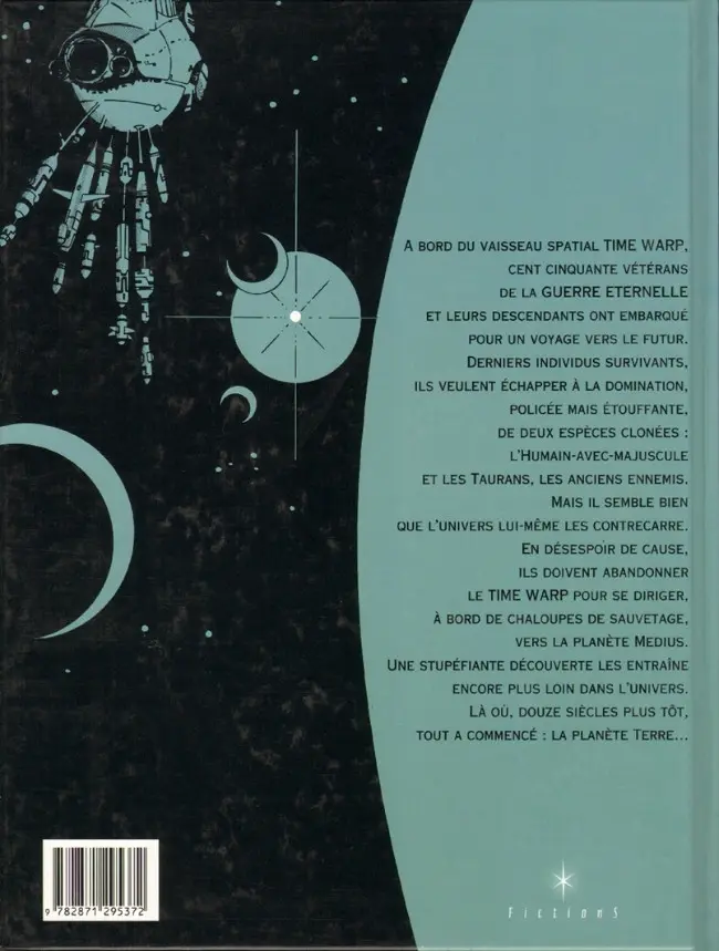 Verso de l'album Libre à jamais Tome 3 Révélation