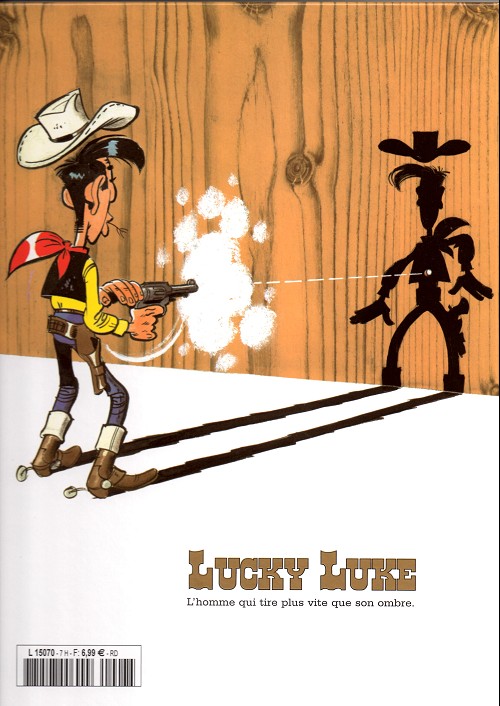 Verso de l'album Lucky Luke La collection Tome 7 Western circus