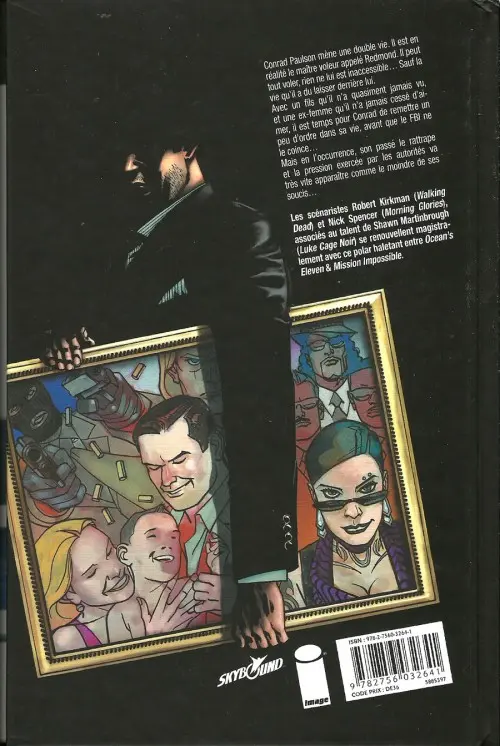 Verso de l'album Le Maître voleur Tome 1 J'arrête