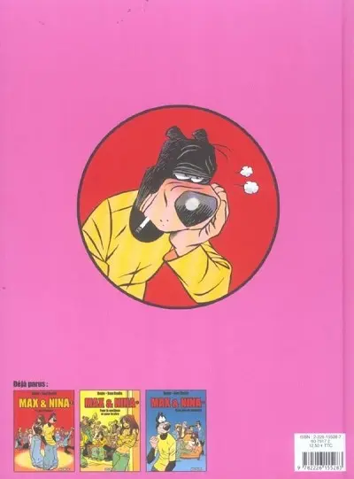 Verso de l'album Max & Nina Tome 4 La vie en rose