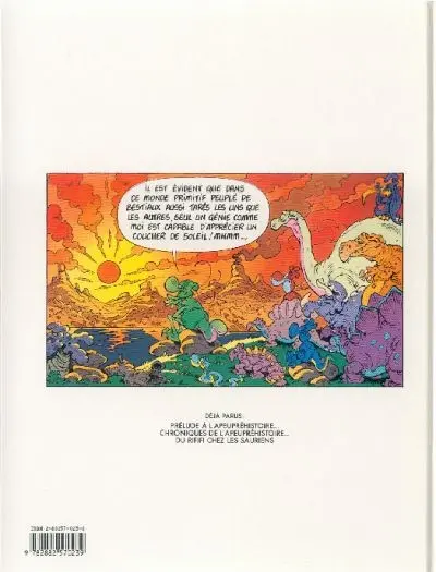 Verso de l'album Nabuchodinosaure Tome 4 Humo Sapiens