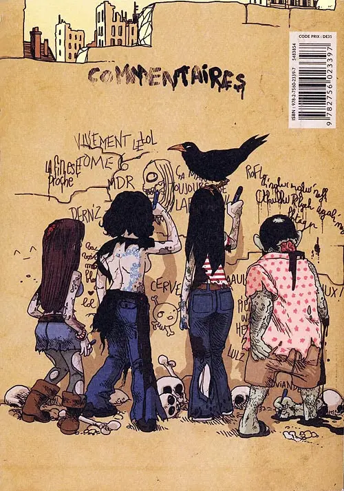 Verso de l'album Notes Tome 5 Quelques minutes avant la fin du monde