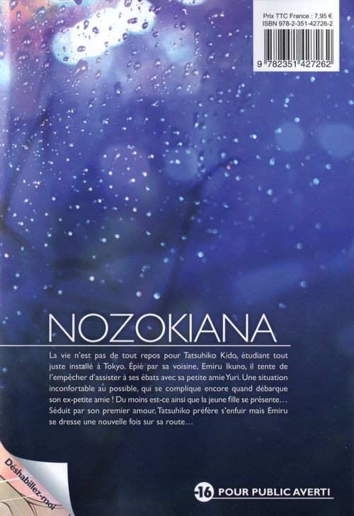 Verso de l'album Nozokiana 3