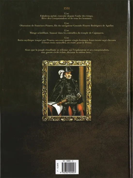 Verso de l'album L'Or des fous Tome 1 L'expédition