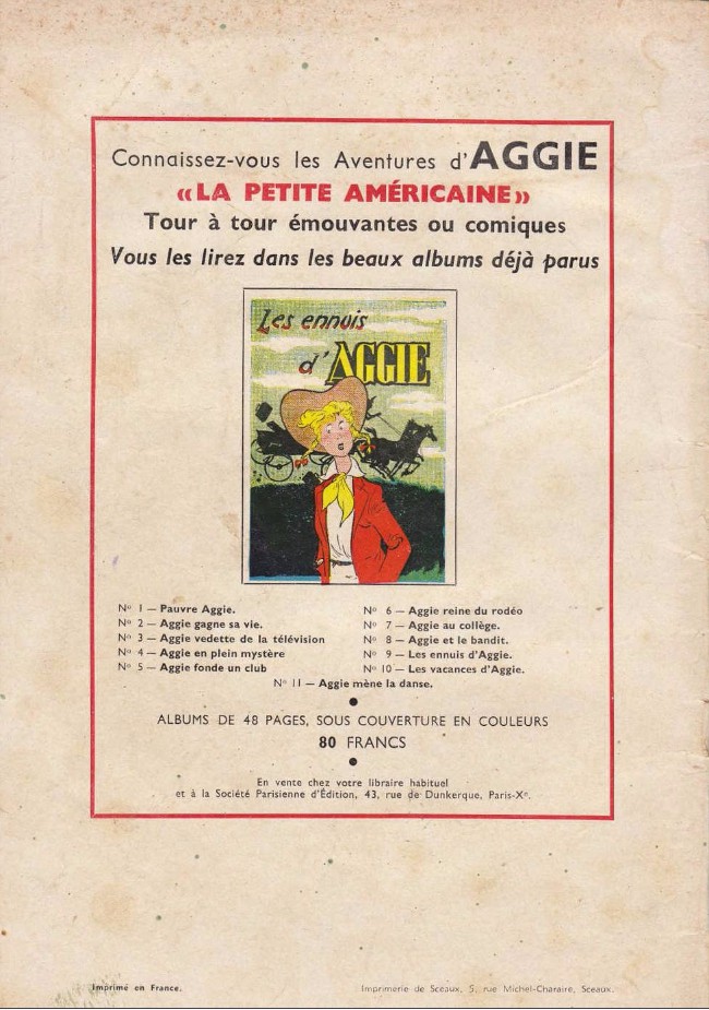 Verso de l'album La Petite Annie Tome 3 La maison du bonheur