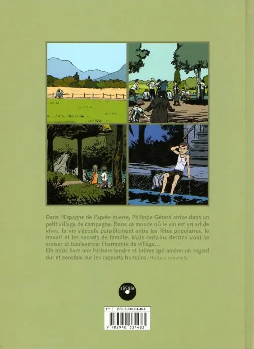 Verso de l'album L'Âme du vin L'ail et l'huile