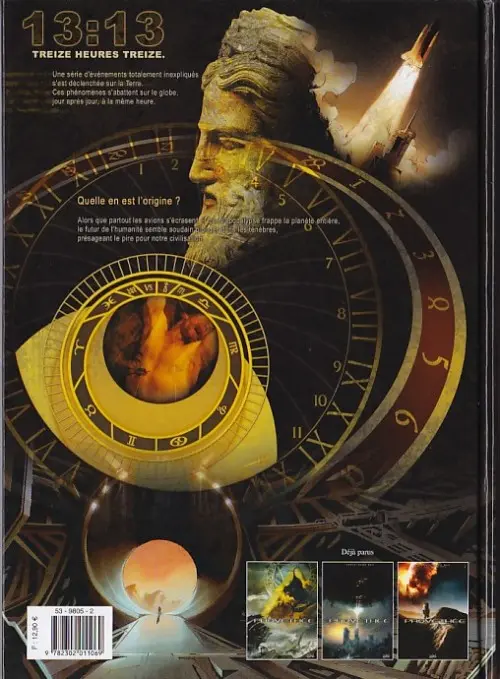 Verso de l'album Prométhée Tome 3 Exogénèse