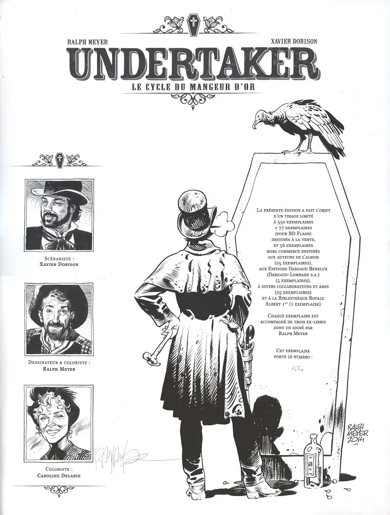 Autre de l'album Undertaker Bruno Graff Le cycle du mangeur d'or