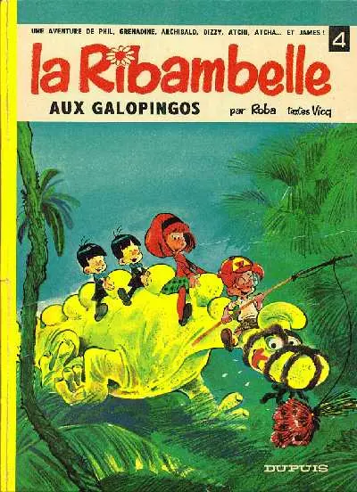 Couverture de l'album La Ribambelle Tome 6 La Ribambelle aux Galopingos