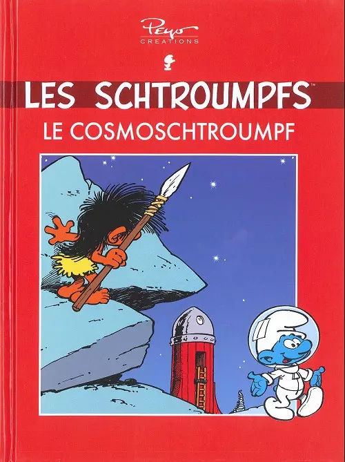 Couverture de l'album Les Schtroumpfs Tome 4 Le cosmoschtroumpf