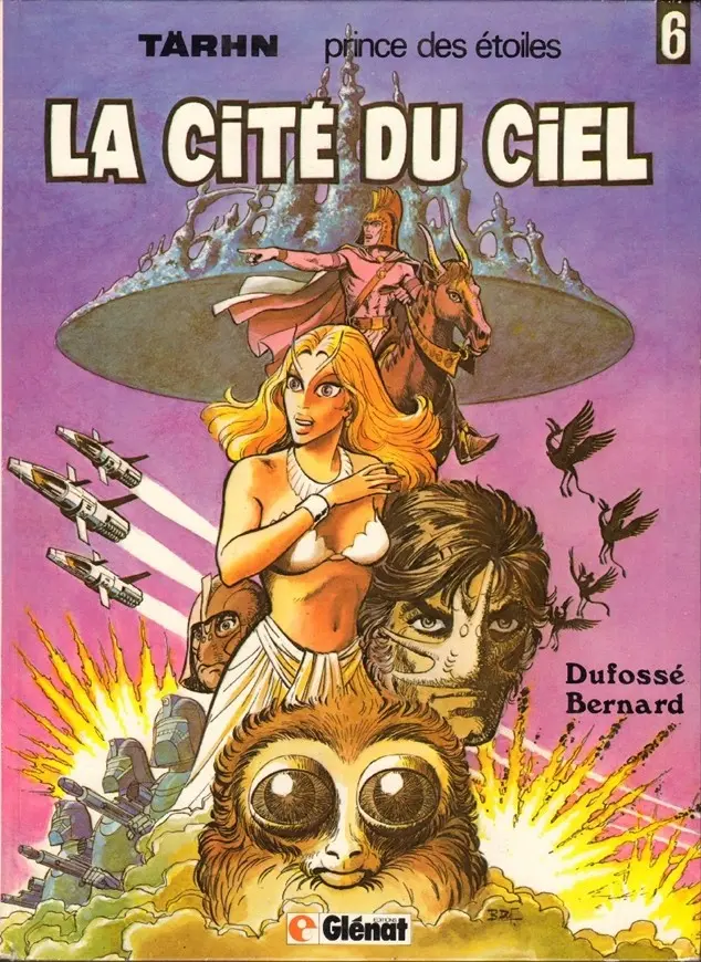 Couverture de l'album Tärhn, prince des étoiles Tome 6 La cité du ciel