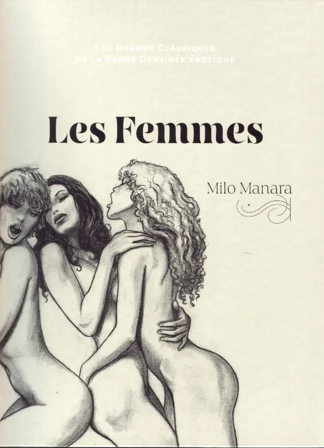 Couverture de l'album Les femmes de Manara Les femmes