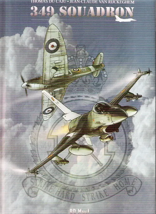 Couverture de l'album 349 squadron Strike Hard Strike Home