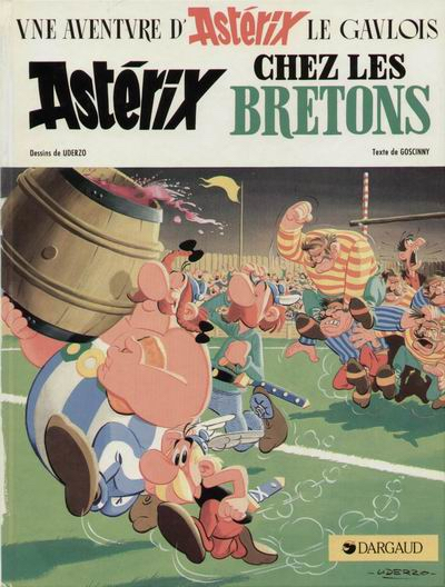 Couverture de l'album Astérix Tome 8 Astérix chez les Bretons