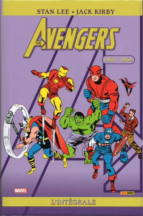 Couverture de l'album The Avengers - L'intégrale Tome 1 1963-1964