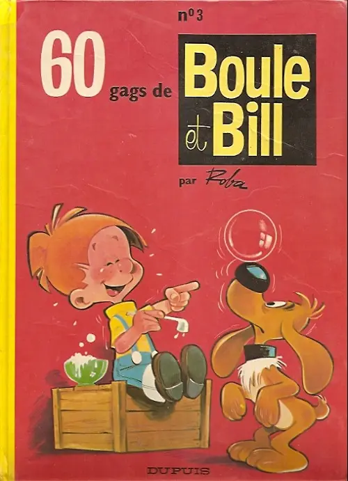 Couverture de l'album Boule & Bill Tome 3 60 gags de Boule et Bill