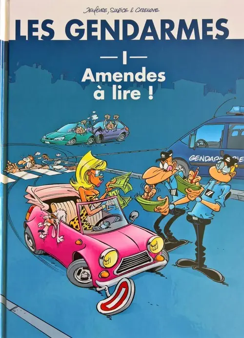Couverture de l'album Les Gendarmes Tome 10 Amendes à lire !