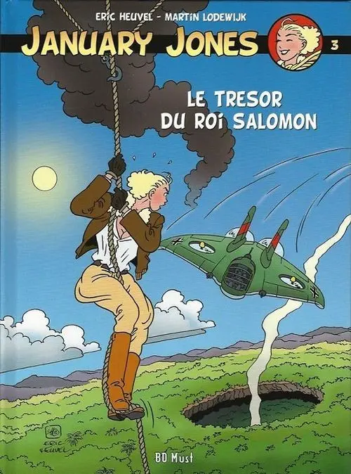 Couverture de l'album Jennifer Jones / January Jones Tome 3 Le trésor du roi Salomon