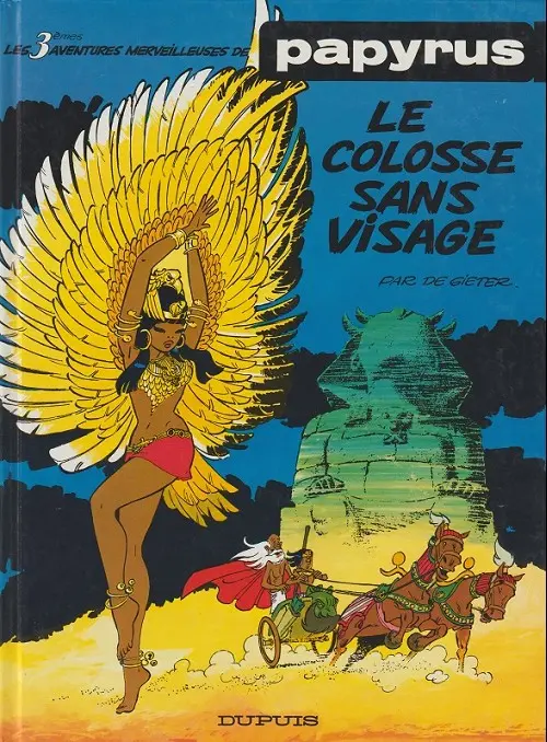 Couverture de l'album Papyrus Tome 3 Le colosse sans visage