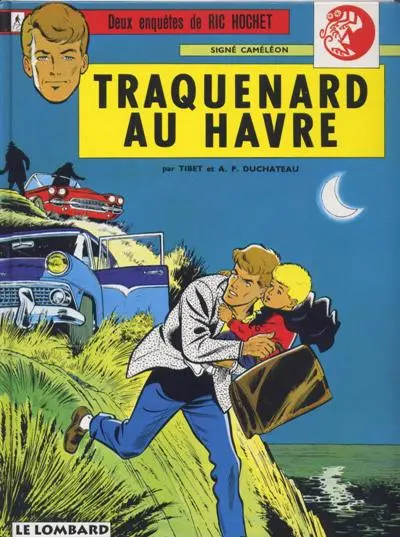 Couverture de l'album Ric Hochet Tome 1 Traquenard au Havre