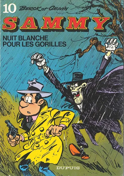 Couverture de l'album Sammy Tome 10 Nuit blanche pour les gorilles
