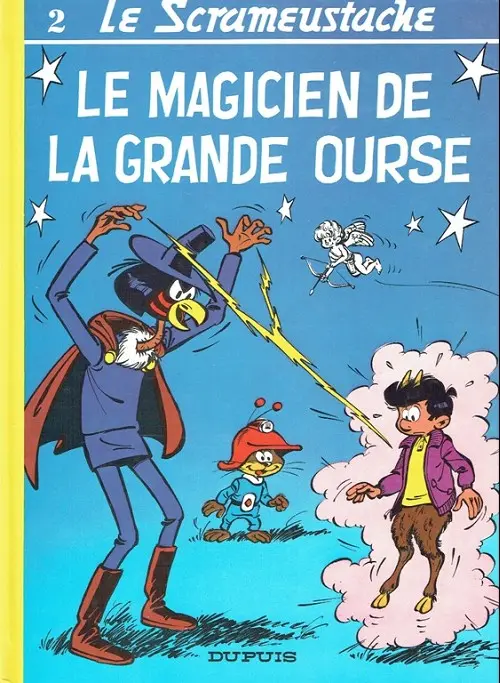 Couverture de l'album Le Scrameustache Tome 2 Le magicien de la Grande Ourse