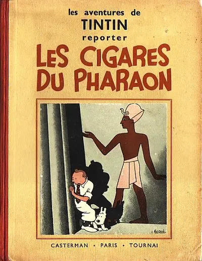 Couverture de l'album Tintin Tome 4 Les cigares du pharaon