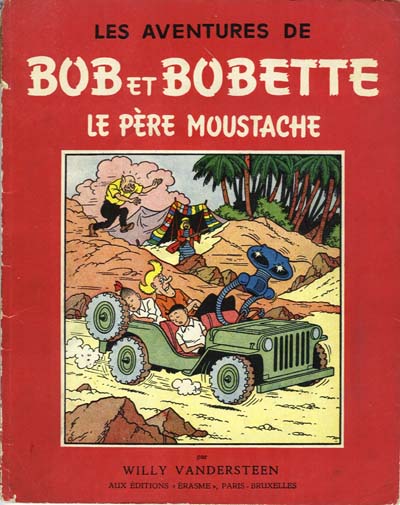 Couverture de l'album Bob et Bobette Tome 21 Le Père Moustache