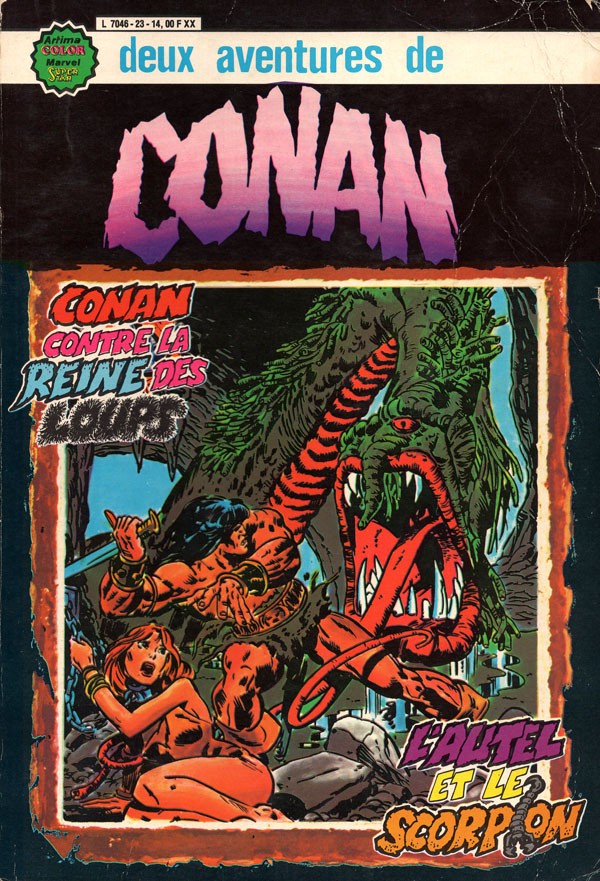 Couverture de l'album Conan le barbare Album N° 2
