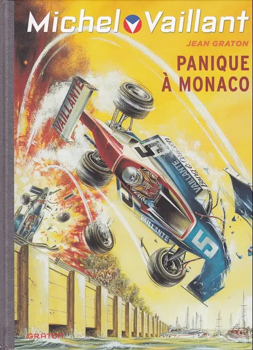 Couverture de l'album Michel Vaillant Tome 47 Panique à Monaco