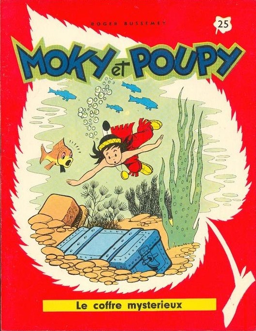 Couverture de l'album Moky et Poupy Tome 25 Le coffre mystérieux