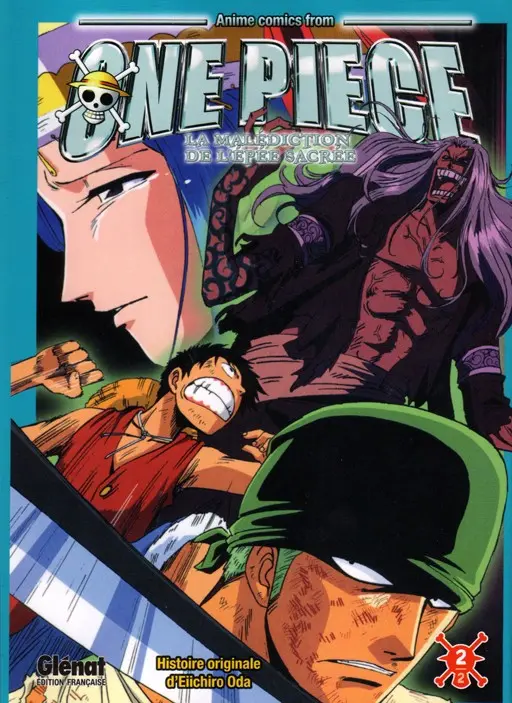 Couverture de l'album One Piece La Malédiction de l'épée sacrée 2