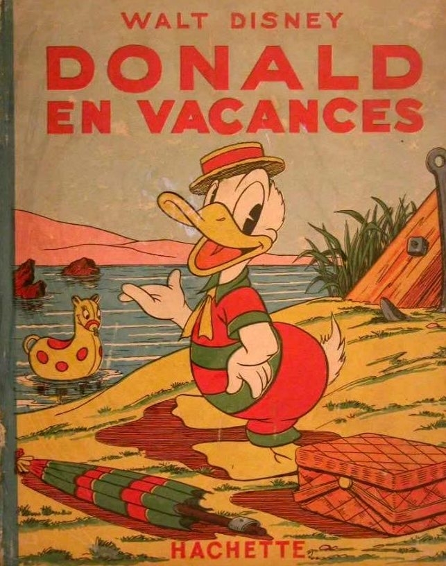 Couverture de l'album Walt Disney (Hachette) Silly Symphonies Tome 24 Donald en vacances