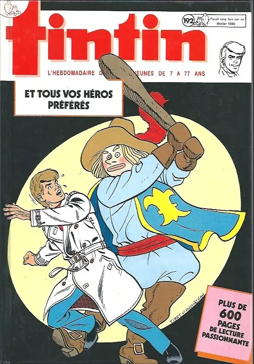 Couverture de l'album Tintin Tome 192