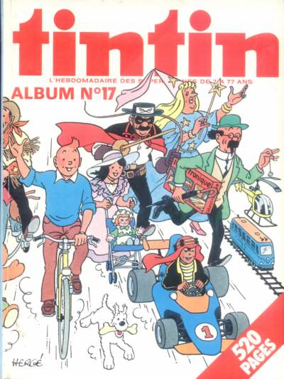 Couverture de l'album Tintin N° 17