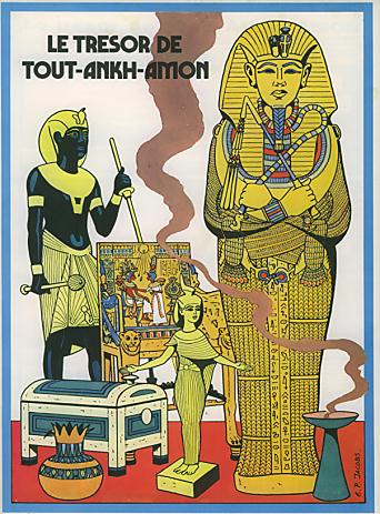 Couverture de l'album Blake et Mortimer Le Trésor de Tout-Ankh-Amon