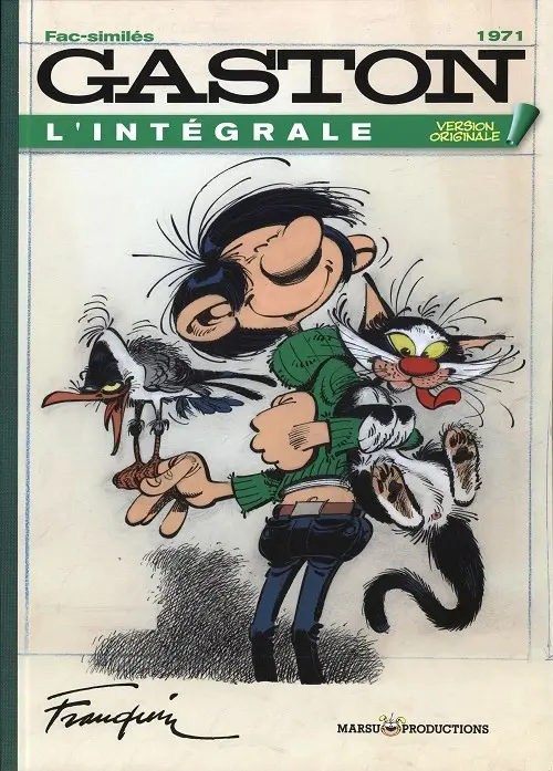 Couverture de l'album Gaston L'intégrale (Version Originale) Tome 11 Gaston 1971