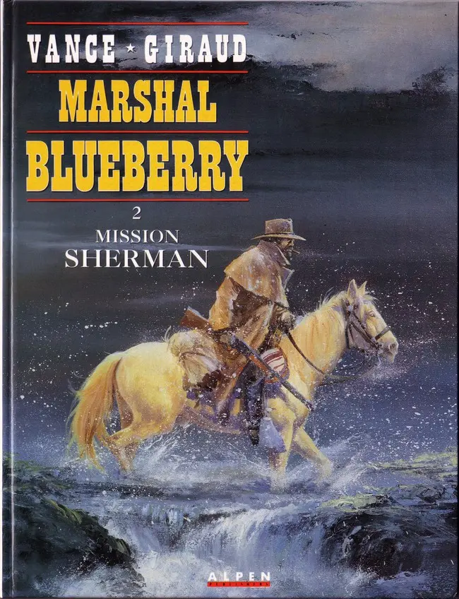 Couverture de l'album Marshal Blueberry Tome 2 Mission Sherman