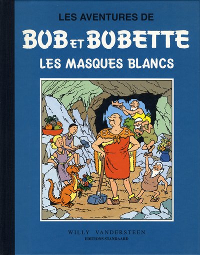 Couverture de l'album Bob et Bobette Tome 7 Les masques blancs