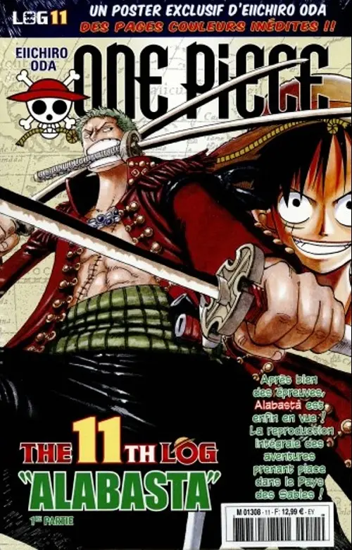 Couverture de l'album One Piece La collection - Hachette The 11th Log