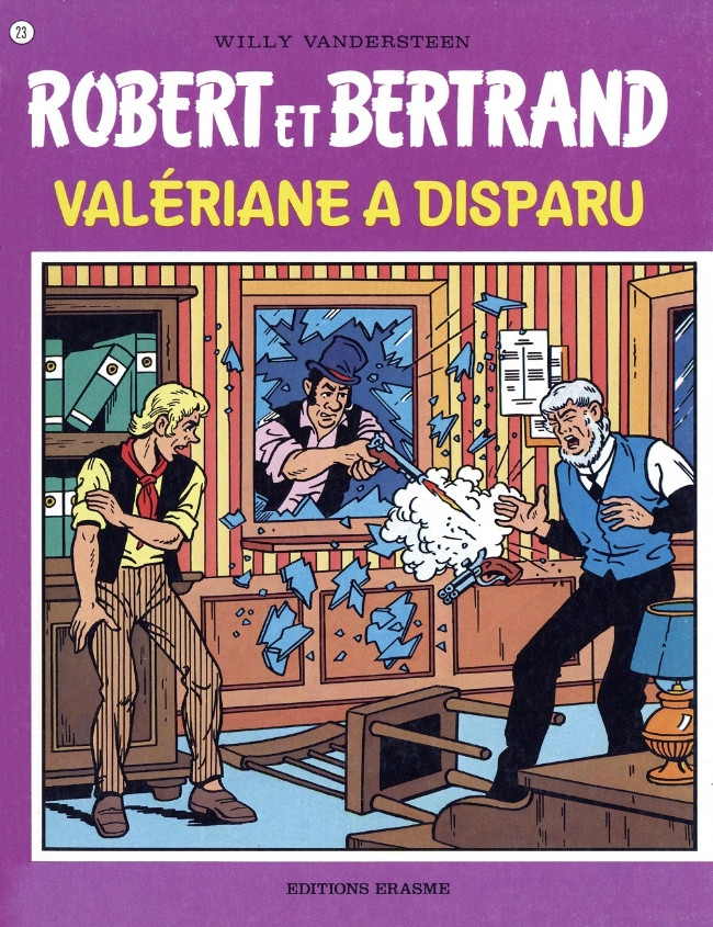 Couverture de l'album Robert et Bertrand Tome 23 Valériane a disparu