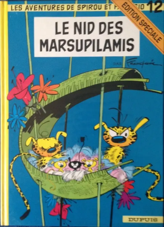 Couverture de l'album Spirou et Fantasio Tome 12 Le nid des Marsupilamis