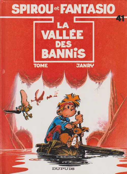 Couverture de l'album Spirou et Fantasio Tome 41 La vallée des bannis
