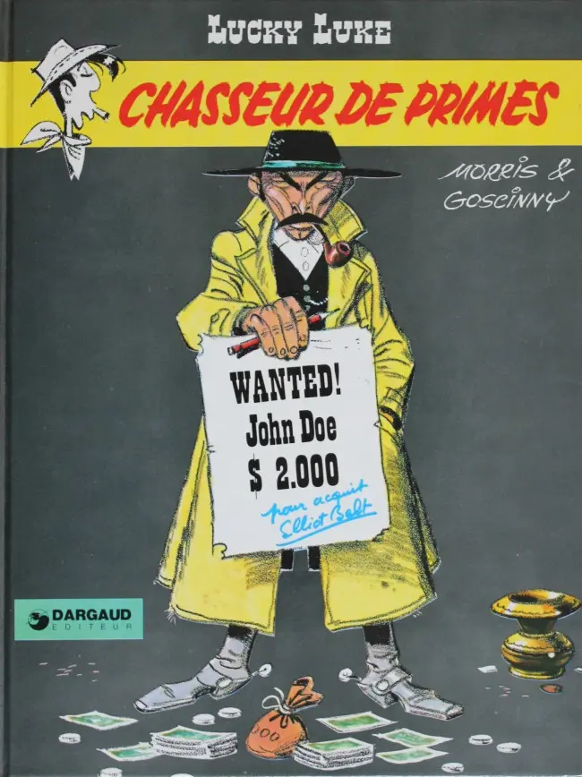 Couverture de l'album Lucky Luke Tome 39 Chasseur de primes