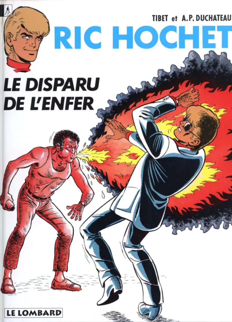 Couverture de l'album Ric Hochet Tome 39 Le disparu de l'enfer