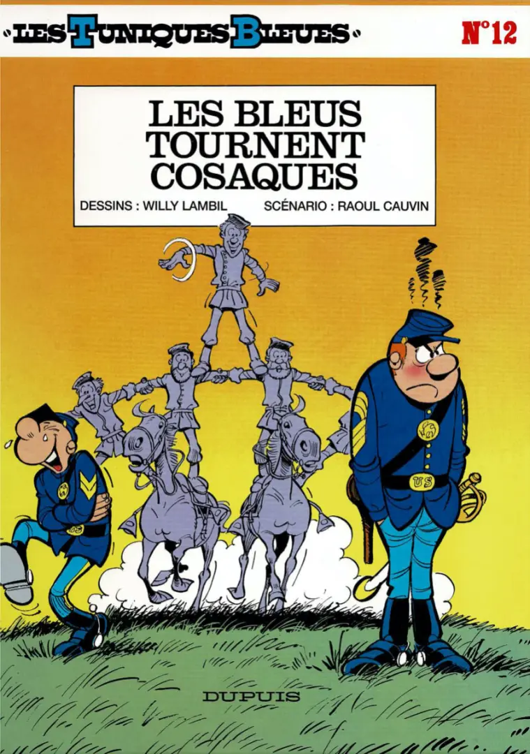 Couverture de l'album Les Tuniques Bleues Tome 12 Les Bleus Tournent Cosaques