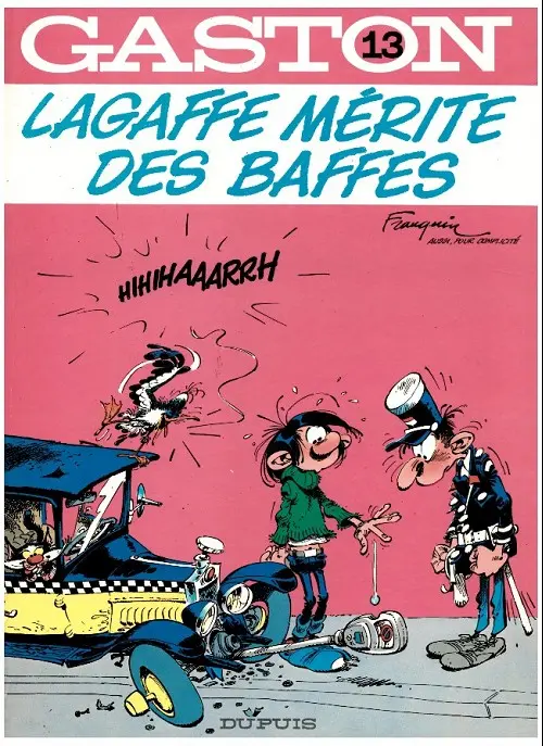Couverture de l'album Gaston Tome 13 Lagaffe mérite des baffes