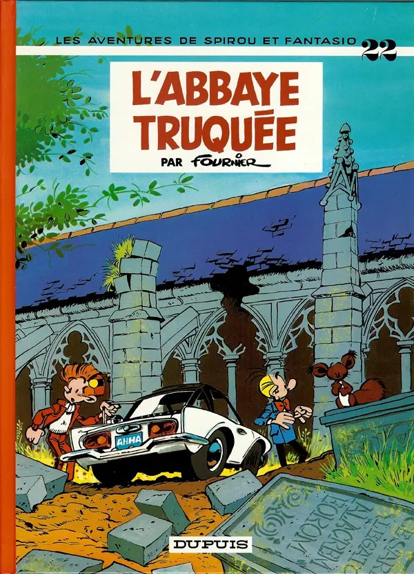 Couverture de l'album Spirou et Fantasio Tome 22 L'abbaye truquée